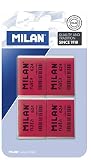MILAN BPM10054 - Pack de 4 gomas de borrar