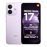 REDMI Note 17 Pro 5G, Smartphone 8+512GB, Morado, batería de 8340mAh | Cámara OIS de 50 MP, carga de 67 W, Snapdragon® 6s Gen 4, pantalla flagship de 3500 nits, HyperAI