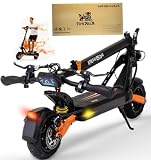 Kukirin G2 P Patinete Eléctrico para Adultos, Homologado DGT, Autonomía 65 km, Batería 48V 15.6Ah, Manillar Altura Regulable, Neumáticos Todoterreno 9 Pulgadas, Doble Suspensión, Pendiente Máxima 19%