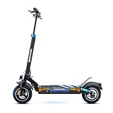 SMARTGYRO Speedway - Patinete Eléctrico para Adultos con Motor de 500W 48V, Batería 12.500 mAh, Doble suspensión Reforzada, Frenos de Disco, 4 Intermitentes, Scooter, 3 Modos de conducción