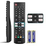 para Mando LG Smart TV, Universal Mando a Distancia para LG Televisión | Pilas Incluidas, Mando Universal TV para Original LG, 4 Botones de Acceso Rápido, Garantía De 1 Año, Remote