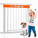 Barrera Seguridad Niños y Perros Escalera - Valla/Puerta Pasillo 75-82cm