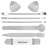 Flintronic Kit de Herramientas de Apertura y Palanca, Juego de Herramientas de Reparación de Teléfonos Móviles, Kit de Reparación Multifunción con Espátulas de Metal, Púas