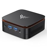 NiPoGi AK1PLUS Mini PC,Ιntel N5030,WIN-11 Pro,12GB RAM,256GB SSD | (hasta 3,1GHz),Mini Ordenadores para Escuela/Negocios/Hogar, WiFi 5,BT,LAN,HDMI Pantalla Doble 4K, 6W para un Ahorro Total