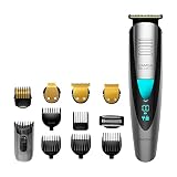 Cecotec Afeitadora Multifunción 5 en 1 Bamba PrecisionCare Pro. Batería de litio, Autonomía 60 mins, Waterproof, Cuchillas de Revestimiento de Titanio, IPX7, Modo con Cable