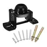 COLLBATH Soporte Metal para Ventilador Techo Inclinado Kit Varilla 27mm