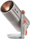 XGIMI MoGo 4 Laser Proyector Portátil 550 Lúmenes ISO con batería integrada | Google TV con Netflix Oficial, Soporte Ajustable de 360°, hasta 2,5 h de Autonomía, Altavoces Harman Kardon 12W y 4 Filtros