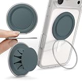 PopSockets Low-Pro Grip para MagSafe, Perfil Fino, Turquesa