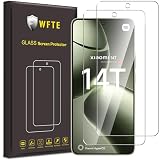 WFTE [2-Pack Protector de Pantalla para Xiaomi 14T/14T Pro,9H Dureza,Huellas Dactilares Libre,Sin Burbujas,Cristal Templado Protector de Pantalla Xiaomi Mi 14T 5G
