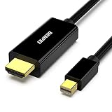 BENFEI Cable Mini DisplayPort a HDMI, 1,8 Metros Mini DP a HDMI (Compatible con Thunderbolt) para MacBook Air/Pro, Surface Pro/Dock, Monitor, proyector