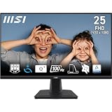MSI Pro MP252 Monitor Profesional Full HD de 24,5'- Panel IPS 1920 x 1080, 100 Hz, Pantalla Eye-Friendly, Altavoces Integrados, inclinación Ajustable, HDM 2.0b, DisplayPort 1.4a