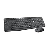 Logitech MK235 Combo con Teclado, Ratón Inalámbrico QWERTY ESP