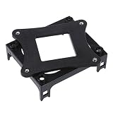 Quystetes Base Soporte de Montaje de Ventilador de CPU de plastico Negro para Enchufe 478