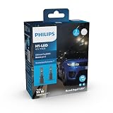 PHILIPS Ultinon Pro6000 Boost Gen2 H1-LED, 12V P14,5s, 15W, 1550 Lúmenes, Bombillas LED para Automóvil