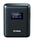 D-Link DWR-933 Router MiFi 4G+ LTE Cat6, 300 Mbps, batería, MiFi, HotSpot, WiFi, AC 1200 Mbps, WPS, Color Negro