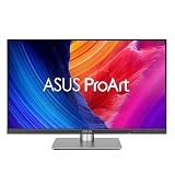 ASUS ProArt Display PA278CGRV - Pantalla de 27' QHD, IPS 144Hz, 97% DCI-P3, ΔE  2, USB-C 96W, Auto KVM, HDR400, Soporte Ergonómico, Light Sync, Durable.