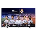 Hisense 43E7Q - QLED Smart TV 43 Pulgadas, Dolby Vision, Dolby Atmos, Modo Juego Plus, 60Hz VRR 120 fps, Modo Deportes, Monvimiento Suave IA, Bluetooth y HDMI 2.1, Control por Voz Alexa