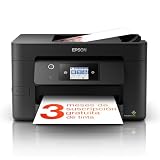 Epson Impresora de inyección de Tinta multifunción Workforce Pro WF-3820DWF A4 con conectividad inalámbrica y 3 Meses Gratis de suscripción de Tinta ReadyPrint*