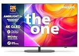 Philips Ambilight 'The One' 55PUS9010 4K Smart TV - Pantalla de 55 Pulgadas con P5 Picture Engine Ultra HD, Titan OS, Dolby Vision y Sonido Dolby Atmos