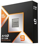 AMD Ryzen 9 9950X3D Procesador con tecnología 3D V-Cache, 16 núcleos/32 subprocesos, caché de 144 MB, TDP de 170 W, zócalo AM5, frecuencia de Impulso de hasta 5,7 GHz, DDR5 y PCIe 5.0