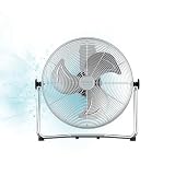 Cecotec Ventilador Industrial EnergySilence 4100 Pro. 100 W, 3 Aspas Metálicas de 18' de diámetro, Motor de Cobre, 3 Velocidades, Inclinación ajustable, Sistema de Seguridad