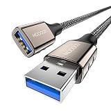 MOGOOD Cable Alargador USB 3.0 1M, Macho a Hembra, 5Gbps, Nylon, Cable