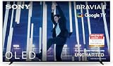 Sony BRAVIA 8 OLED 65' 4K HDR – Google Smart TV con 120Hz, HDMI 2.1, Funciones Gaming para PS5, Dolby Vision Atmos, IMAX Enhanced, Chromecast y AirPlay – Negro