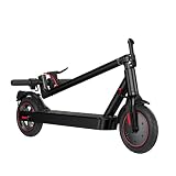 8.5' Patinete Electrico Plegable para Adolescentes Y Adultos, Motor de 35O, Autonomía 30KM, MAX 25 KM/H, 187.2WH Batería, Carga 100KG, Frenado Dual, 3 Modos De Elocidad, Desplazamientos Diarios