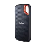 SANDISK Extreme SSD Externo Portátil 4TB (Disco duro externo SSD con velodidad de lectura de hasta 1050 MB/s, 1000 MB/s de escritura, Clasificación IP65 de resistencia al agua y al polvo) Negro