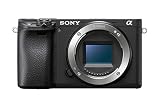 Sony Alpha 6400 cámara mirrorless (APS-C) de Objetivos Intercambiables 24.2MP, vídeo 4K, Enfoque automático ultrarrápido 0.02s y Pantalla abatible, Ideal para fotografía de Viajes y vlogging