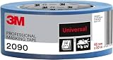 3M Pro Cinta de Enmascarar Profesional 2090 para Superficies Universales - 1 Rollo 48 mm × 50 m - Resistente a los Rayos UV y al Agua, para Pintar y Decorar Tanto Interiores como Exteriores