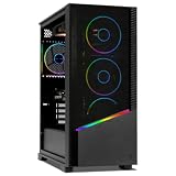 YEYIAN PC Gamer Elara | AMD Ryzen 7 7800X3D Gaming Processor 8 Cores a 5.0 GHz | NVIDIA GeForce RTX 5070 12GB GDDR7 | 32GB DDR5 6000MHz | SSD 1TB NVMe Gen4 | Win 11 Pro