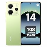 XIAOMI Redmi Note 14 - Smartphone de 8+256GB, Pantalla de 6.67' AMOLED FHD+ 120Hz, MediaTek Helio G99-Ultra, cámara de 108MP, TurboCharge 33W, 5500 mAh, Cargador no Incluido, Verde (Versión ES)