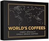 Black Vibes - Caja de 6 Cafés Molidos Naturales - WORLD'S COFFEES - 300g