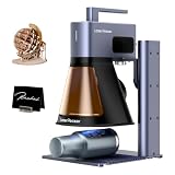LaserPecker LP2 Plus Grabador láser de diodo de 10W, ultra rápido 4000 mm/s, máquina de corte y grabado portátil, precisión 4K para madera, cuero, acrílico, metal revestido, etc.