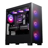 Phanteks XT Pro Ultra,ATX,4 ventiladores D-RGB M140 incluidos, frontal mesh, cristal templado, USB-C 3.2 Gen2, Negra
