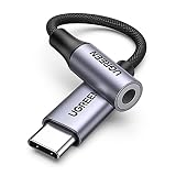 UGREEN Adaptador USB C a Jack 3.5mm DAC Chip Auriculares Tipo