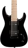 Jackson JS22-7 Dinky Guitarra Eléctrica 7 Cuerdas Hardtail Negra