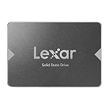 Lexar NS100 2,5' SATA III 6Gb/s SSD 512GB, disco duro SSD Interno, Unidad de Estado Sólido, Hasta 550 MB/s de Lectura, para computadora portátil, computadora de escritorio / PC (LNS100-512AMZN)