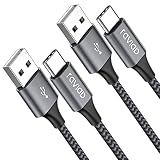 RAVIAD Cable USB C Corto 0.5M Carga Rapida [QC3.0 3,1A] Cable USB A USB C