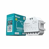 SONOFF Módulo de interruptor de cortina inteligente WiFi de 2 vías con relé dual para cortinas motorizadas, persianas, persianas, funciona con Alexa, no requiere concentrador, DUALR3 Lite