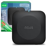 NOUS E15 Gateway ZigBee 3.0 WiFi 2.4/5 GHz, Hub Domótica Inteligente, Control App, Compatible con Alexa y Google Home, Hasta 128 Dispositivosi, WiFi Double Bande