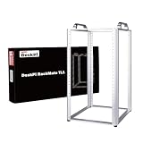 GeeekPi DeskPi RackMate TL1 - Armario para servidores (10 Pulgadas, 10U, 264 mm de Profundidad) para Equipos de Red, servidores, Audio y vídeo, de aleación de Aluminio con Marco Abierto