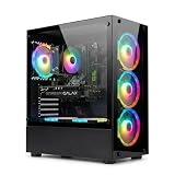 STGSivir PC Gaming, Core i7, GTX 1660S 6G, 16G RAM, 512G SSD | Ordenador Gaming para Streaming, Edición de Video, Tareas, hasta 3.9 GHz, WiFi 6, BT 5.0, 4K,HDMI,Win11 Pro, ARGB,Negro