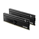 Lexar Thor Z OC DDR5 RAM 32GB Kit (2x16GB) 6000MHz CL40 Memoria de | Memoria de Computadora UDIMM de 288 Pines DRAM para Intel XMP 3.0/AMD EXPO, IA, Juegos