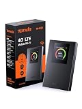 Tenda MF6 Router WiFi Portátil 4G LTE con SIM, WiFi 6 AX300, Plug & Play | Hotspot Portátil, Pantalla LCD Color, Batería 2100mAh, USB-C, WPA3, Inserta una Tarjeta SIM, Conecta 10 Dispositivos