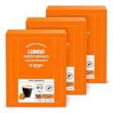 by Amazon Cápsulas De Café Lungo, en cápsulas compatibles con dolce gusto, 48 cápsulas (3 paquetes de 16)