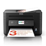 Epson Impresora de inyección de Tinta multifunción Workforce WF-2960DWF A4 con conectividad inalámbrica y 3 Meses Gratis de suscripción de Tinta ReadyPrint*
