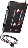 DIGITNOW! Adaptador de Cassette para Coche aux en iPods, teléfonos inteligentes, reproductores de MP3 o walkman