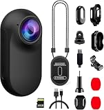 Xilecam Cámara Deportiva con Magnética y Tarjeta de Memoria | CámaraPara Moto Ligera para Uso Corporal, Cámara Deportiva POV, Ideal Para Motocicleta, Bicicleta,Viajes y Trabajo.